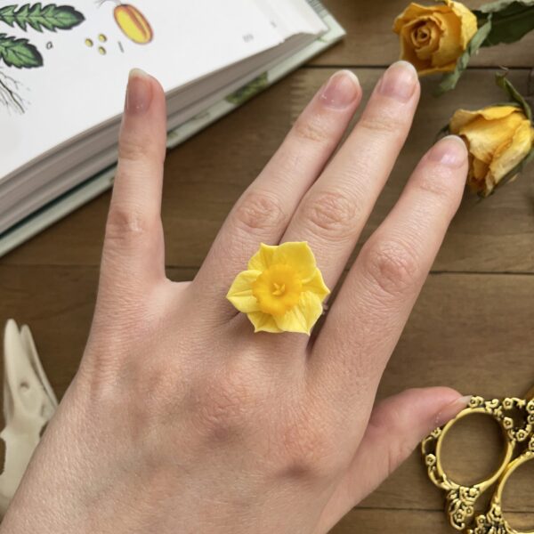 Yellow Narcissus Ring