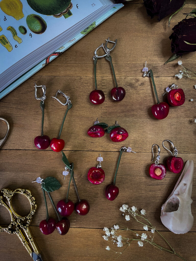 Cherry Earrings