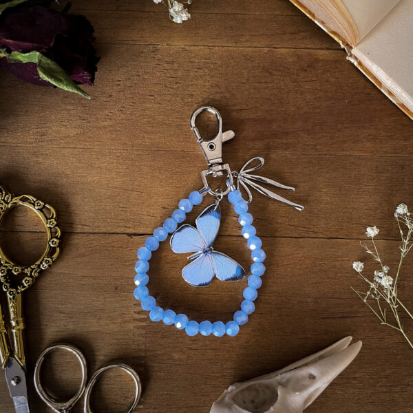 Butterfly Bag Charm Keychain