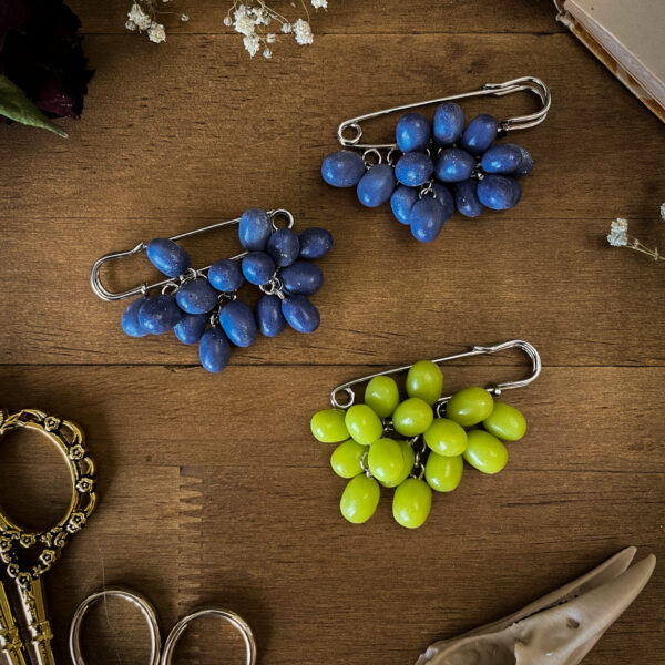 Grape Cluster Brooch