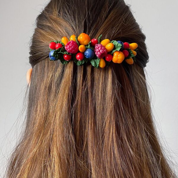 Fruit Hair Barrette