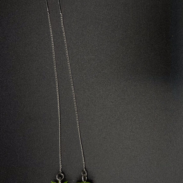 Threaded Strawberry Earrings